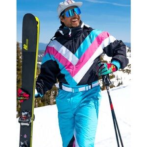 Tipsy Elves Pastel Pro Colorblock Ski Suit